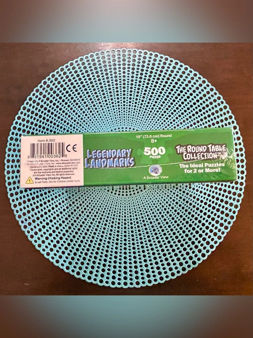 Legendary Landmarks PUZZLE The Round Table Collection 500 Pieces NEW Jigsaw